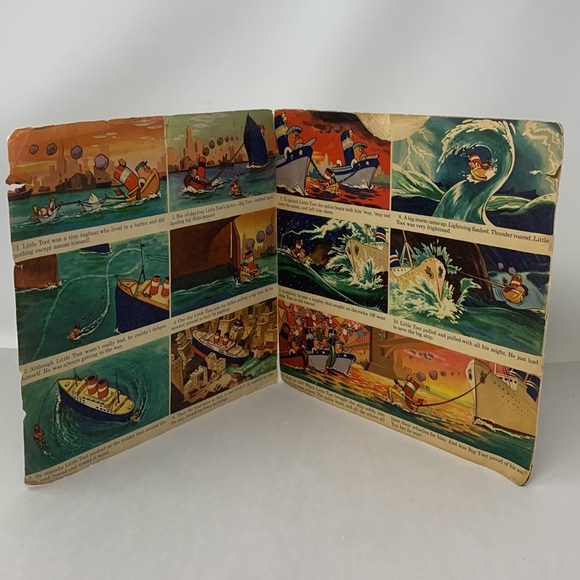 Vintage LITTLE TOOT by WALT DISNEY’S MELODY TIME record cover (only!) no record - Picture 2 of 16